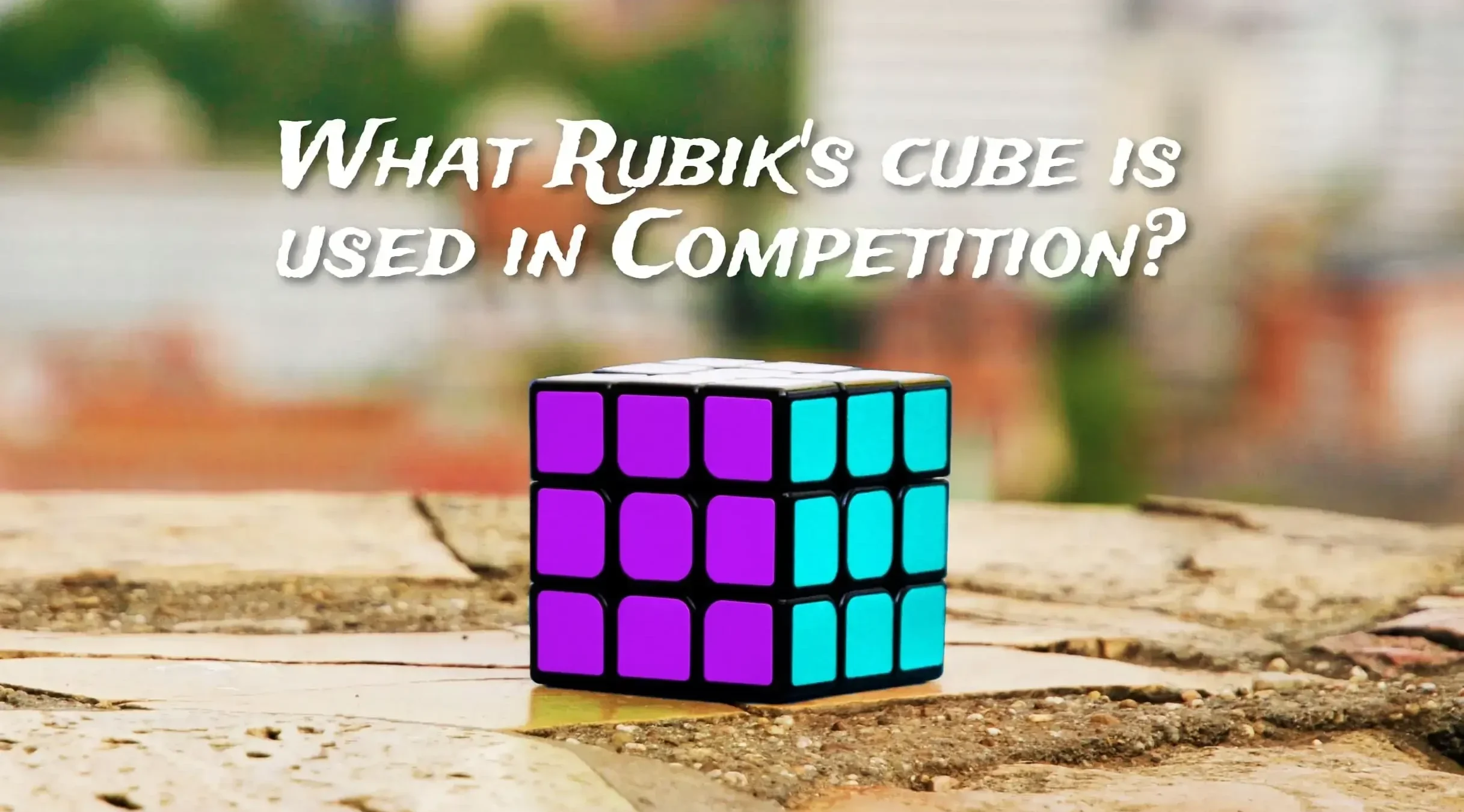 Types of Rubik's Cube available for cubing enthusiasts, Cubing